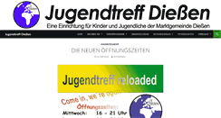 Desktop Screenshot of jugendtreff.diessen.de